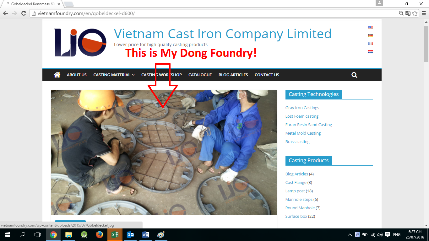My Dong Foundry fake